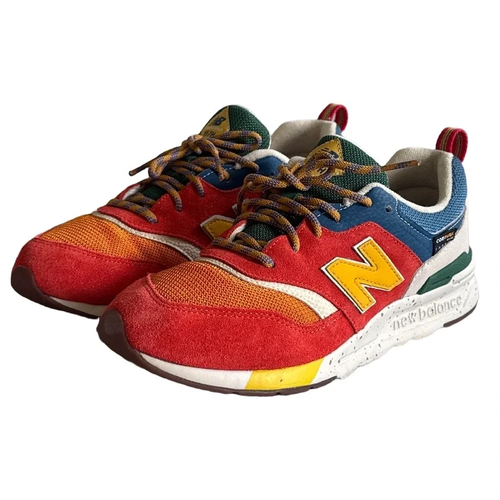 New Balance 997H Multicolor Cordura Suede Sneakers GR997HCZ Mens 6.5 Womens 8